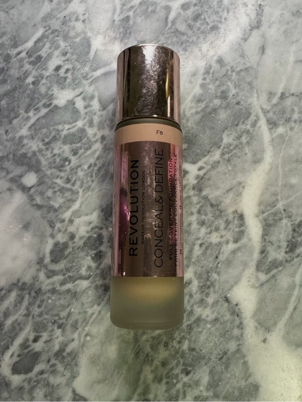 Revolution Conceal and Define Foundation F8
